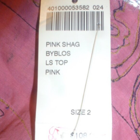 Chico’s Design Silk Embroidered Boho Top | Size 2 (L) | Made in India - Picture 7 of 11